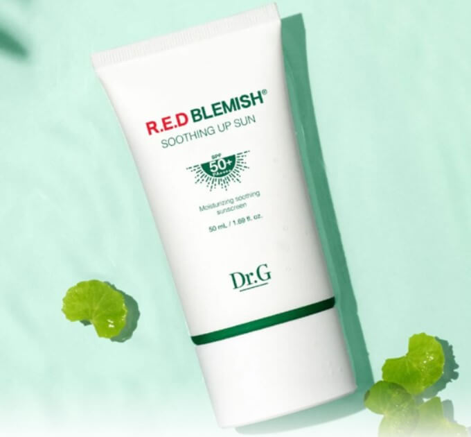Kem chống nắng Dr.G RED Blemish review
