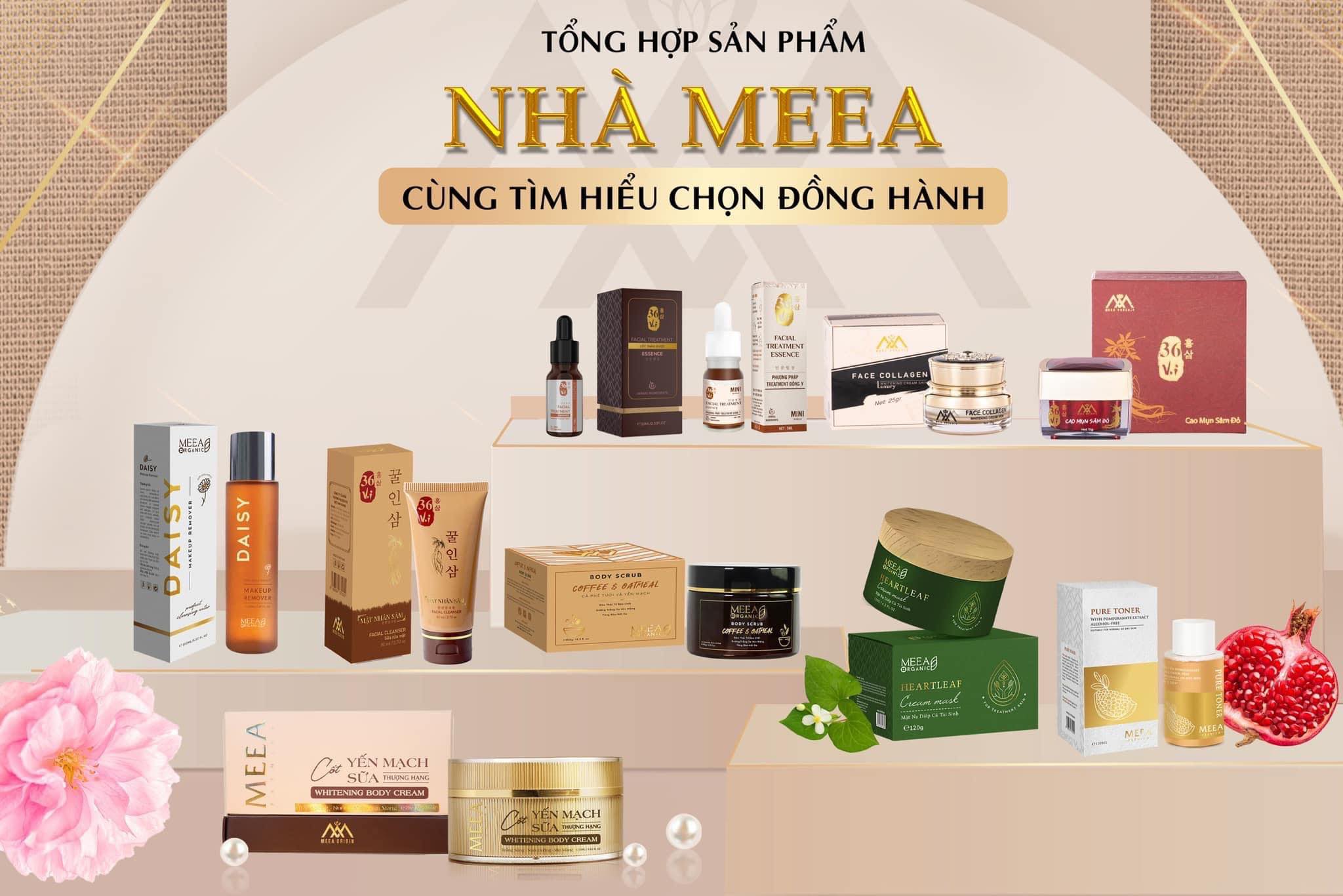 Giới thiệu mỹ phẩm Meea Organic