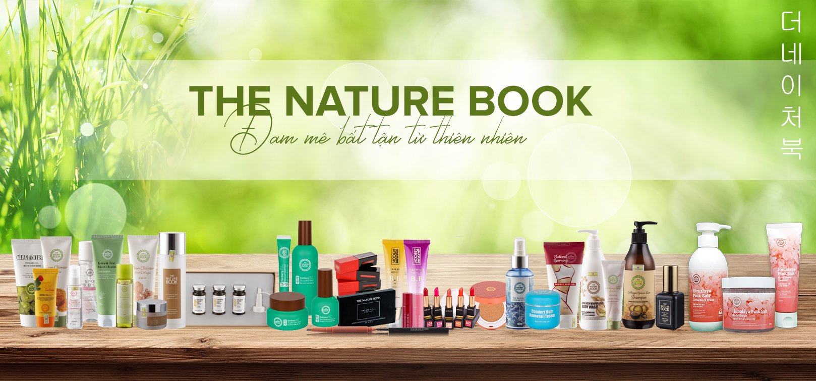 Giới thiệu về mỹ phẩm The Nature Book