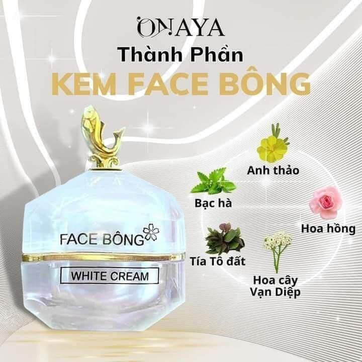 Thành phần của kem Face Bông