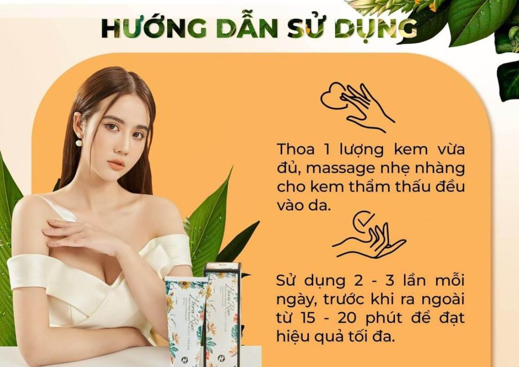 Cách sử dụng kem chống nắng Hera Rise