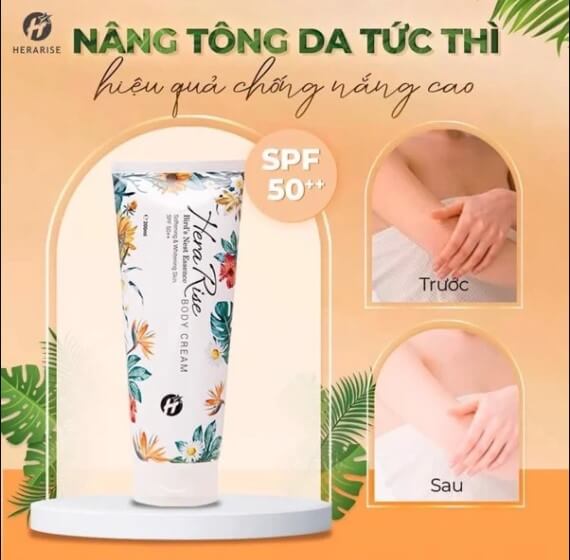 Kem chống nắng Hera Rise có phải kem trộn không?