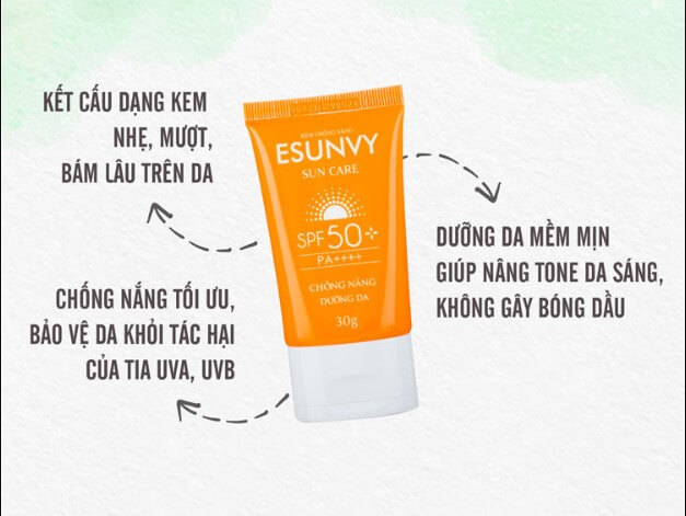 Kem chống nắng Esunvy Sun Care