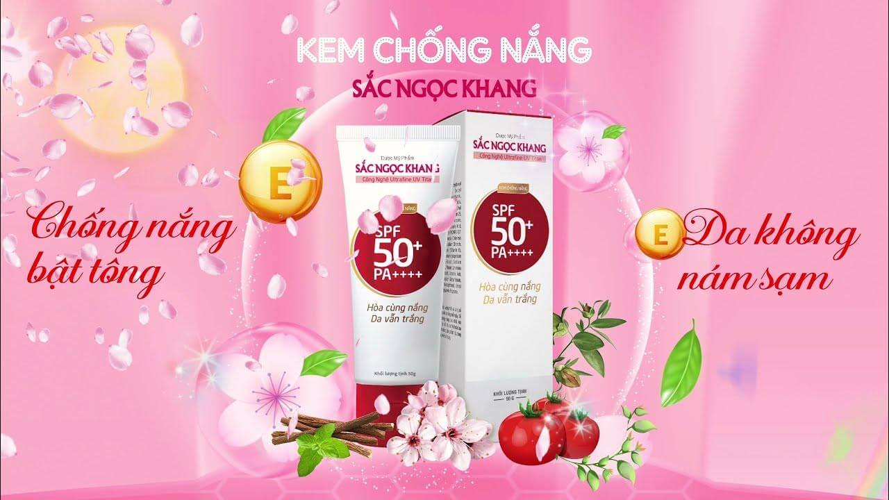 Kem chống nắng Sắc Ngọc Khang có tốt không?