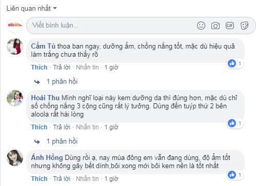 Kem chống nắng Transino review