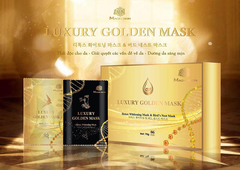 Mặt nạ Luxury Golden Mask có tác dụng gì?