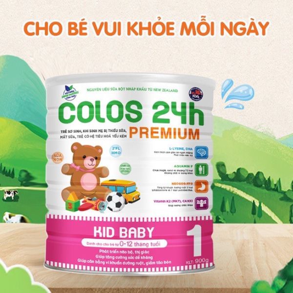 Review sữa Colos 24h Premium